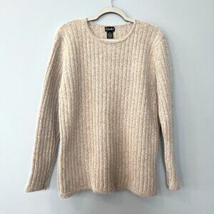 Rafaella Angora Sweater (Tan)  L
